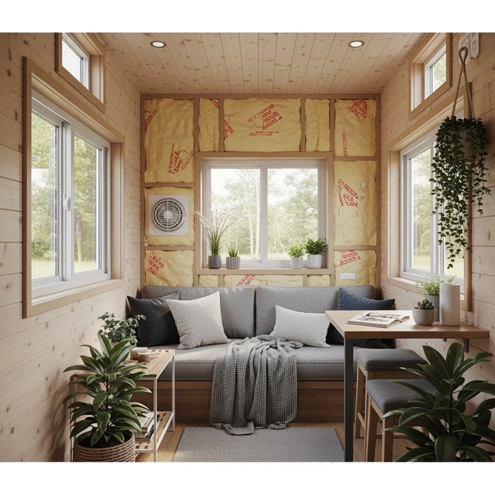 best practices for tiny house insulation and ventilation